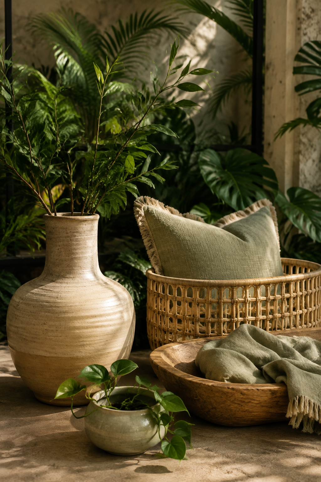 Naturally dyed handloom textiles