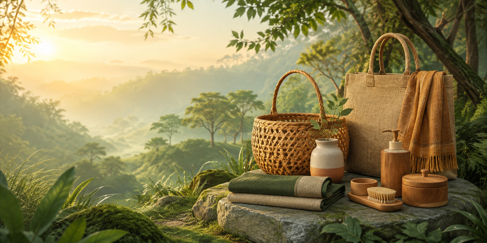 Sustainable products in nature